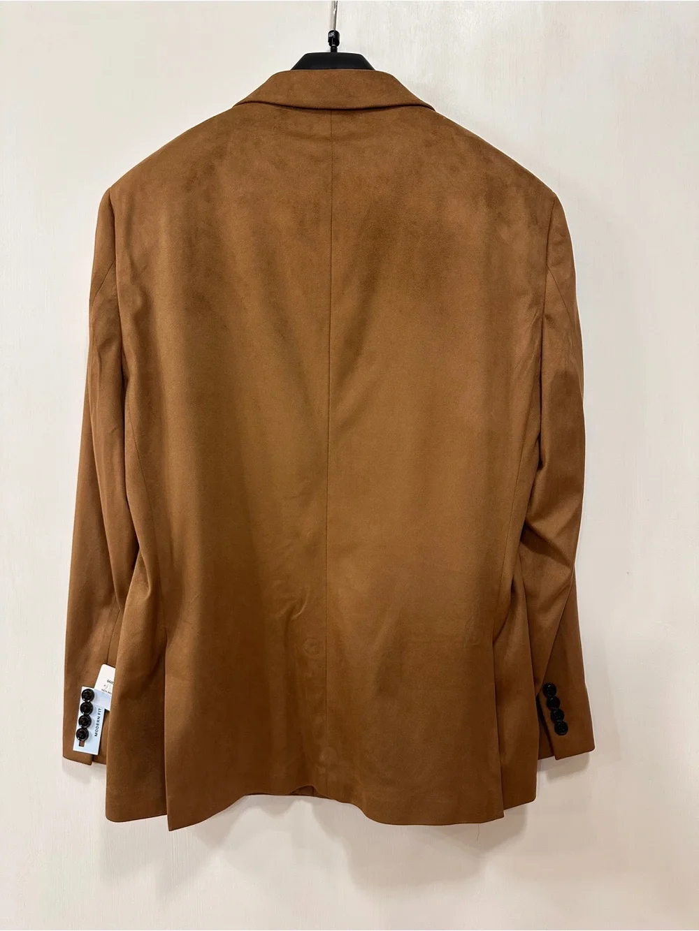 NWT Van Heusen Men's 40R Blazer Faux Suede Comfort Sport Coat Suit $200